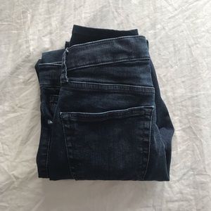 topshop Jamie jeans dark denim